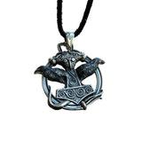 Thor Hammer Pendant Silver nz