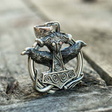 Thor Hammer Pendant Silver nz