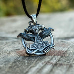 Thor Hammer Pendant Silver nz