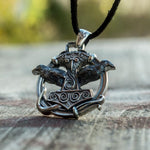 Thor Hammer Pendant Silver nz