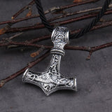 Thor Hammer steel Necklace Rope nz