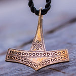 Thor’s hammer bronze pendant nz