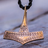 Thor’s hammer bronze pendant nz
