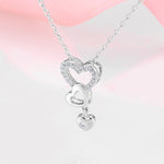 Three hearts necklace nz