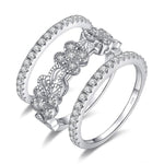 Three parts flower ring 51.9 mm nz