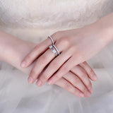 Three parts flower ring nz