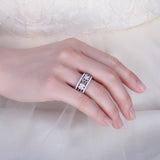 Three parts flower ring nz