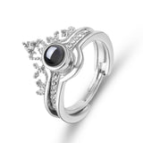 Tiara Crown Shaped Ring Silver nz