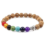Tibetan 7 Chakra Jasper Bracelet nz