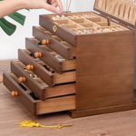 Tiered Wooden Jewellery Organiser nz