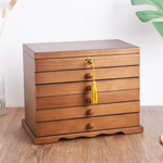 Tiered Wooden Jewellery Organiser nz