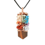 Tiger Eye 7 Chakra Pendant Management nz