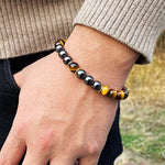 Tiger eye and hematite bracelet nz