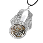 Tiger Eye Angel Wing Pendant of the tiger nz
