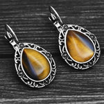 Tiger Eye Chakra Earrings nz