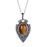 Tiger eye Gemstone necklace nz