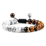 Tiger eye lithotherapy bracelet 17cm/21cm (adjustable) nz