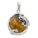 Tiger Eye Lizard Pendant nz