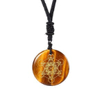 Tiger Eye Meditation Pendant nz