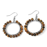 Tiger Eye Pearl Earrings nz
