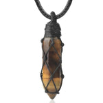 Tiger Eye Pendant Necklace of the tiger nz