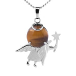 Tiger Eye Star Pendant nz