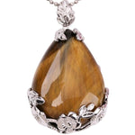 Tiger Eye Teardrop Pendant nz