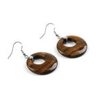 Tiger eye yin yang earrings nz