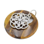 Tiger Eye Zirconia Pendant nz