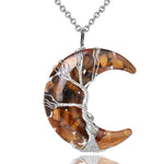Tiger’s Eye Moon Pendant nz