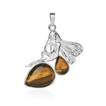 Tiger’s Eye Vintage Pendant No chain nz