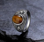 Tiger’s eye vintage ring nz
