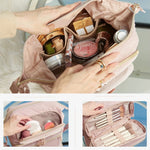 Toiletry bag with 3 compartments nz