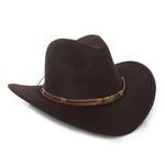 Traditional felt hat Brown nz