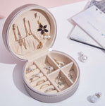 Travel earring box Grey nz