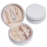 Travel earring box White nz