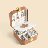 Travel Jewellery Box in Leather nz