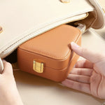 Travel Jewellery Box in Leather nz