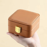 Travel Jewellery Box in Leather nz
