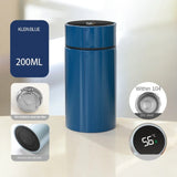 Travel mug with thermometer Dark blue nz