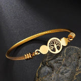 Tree of life bracelet steel nz