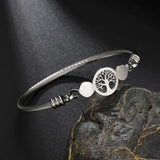 Tree of life bracelet steel nz