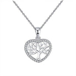 Tree of Life Heart Necklace nz