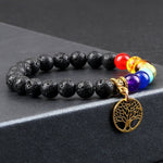 Tree of Life Lava Stone Bracelet nz