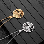 Tree of life necklace stainless steel nz