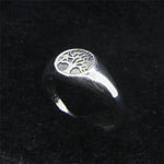 Tree Of Life pure silver Ring nz
