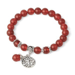 Tree of Life Red Pearl Bracelet nz