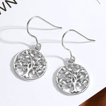 Tree of life silver earrings nz