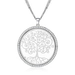 Tree of life silver necklace nz