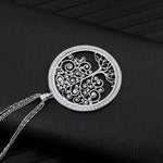 Tree of life silver necklace nz